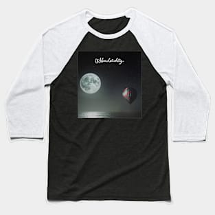 Addicted To The Moon Baseball T-Shirt